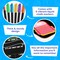 First Day of School Sign Board with Liquid Chalk Markers - 14”x11” Double-Sided & Reusable - My First and Last Day - Back to School Supplies Board for Kindergarten, Preschool